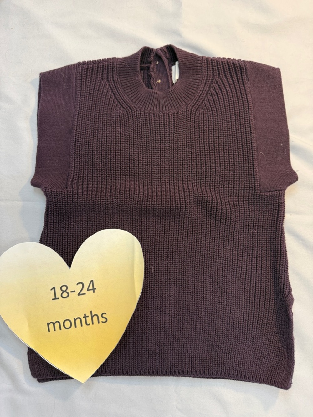 Banana Republic - ribbed knit  sweater. Size 18-24 months